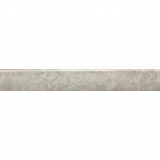 Плинтус напольный из полистирола Comfort Classic 438 Лофт светло-серый 80 мм 2,2 м