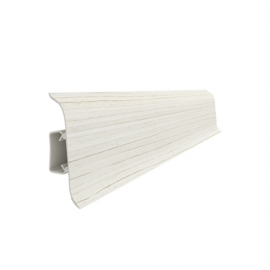 Напольный плинтус ПВХ Sanrelia SanFlex 503 Ясень