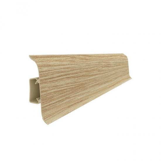 Напольный плинтус ПВХ Sanrelia SanFlex 507 Дуб Светлый