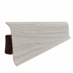 Напольный плинтус ПВХ Sanrelia SanFlex 5132 Дуб стальной