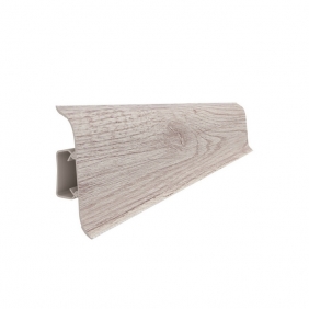 Напольный плинтус ПВХ Sanrelia SanFlex 545 Дерево Африканское