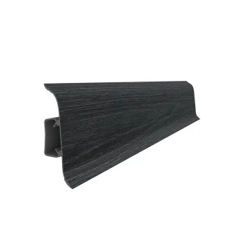 Напольный плинтус ПВХ Sanrelia SanFlex 575 Дуб Черный