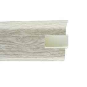 Напольный плинтус ПВХ Winart 58 мм Дуб новарский 837