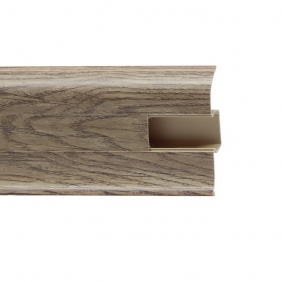 Напольный плинтус ПВХ Winart 58 мм Дуб элит 856