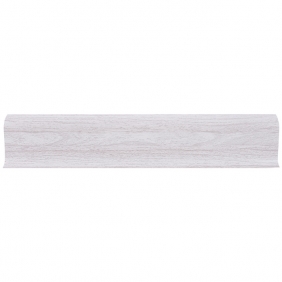 Напольный плинтус ПВХ LinePlast Ясень светлый L046