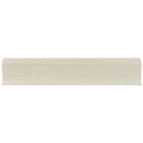 Напольный плинтус ПВХ LinePlast Клен светлый L065