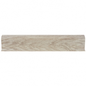 Напольный плинтус ПВХ LinePlast Дуб выбеленный L067