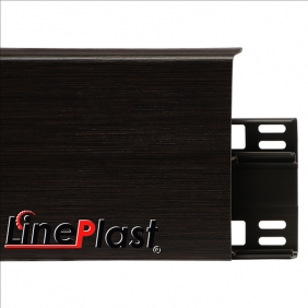 Напольный плинтус ПВХ LinePlast Тиковое дерево LB006 100 мм