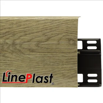 Напольный плинтус ПВХ LinePlast Кипарис LB009 100 мм
