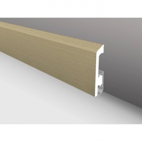 Напольный плинтус дюрополимер Русский профиль Дуб натуральный