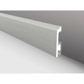 Напольный плинтус дюрополимер Русский профиль Клен северный