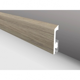 Напольный плинтус дюрополимер Русский профиль Дуб тобакко