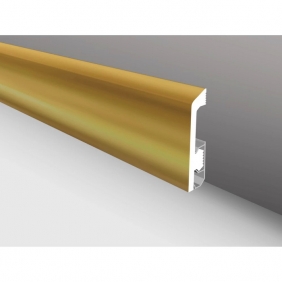 Напольный плинтус дюрополимер Русский профиль Бронза