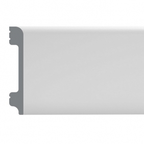 Напольный плинтус дюрополимер Grace Flint Basic 80x14