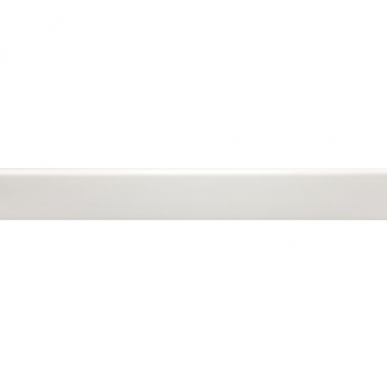 Плинтус напольный из полистирола Comfort Classic 001 Белый 80 мм 2,2 м