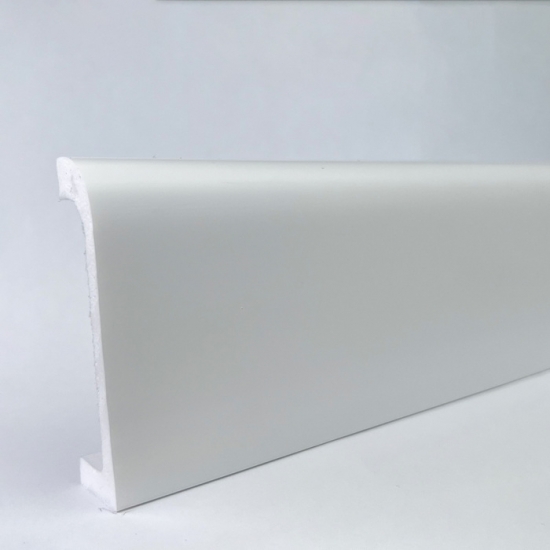 Напольный плинтус Bello deco ПЛ 16 Белый жасмин [дюрополимерный]