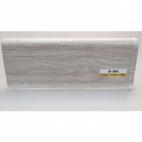 Напольный плинтус ПВХ Ideal Классик Ясень 251 