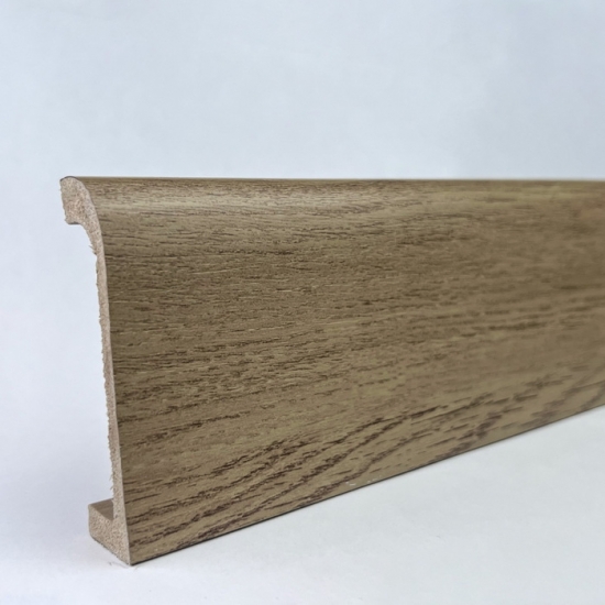 Напольный плинтус Bello deco ПЛ 16 Дуб бристоль [дюрополимерный]