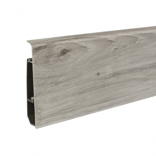 Плинтус напольный крашеный из ПВХ Grace Cardinal 5 Дуб кельтский 2,2м