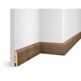 Напольный плинтус Экошпон Дуб муссон WP07 