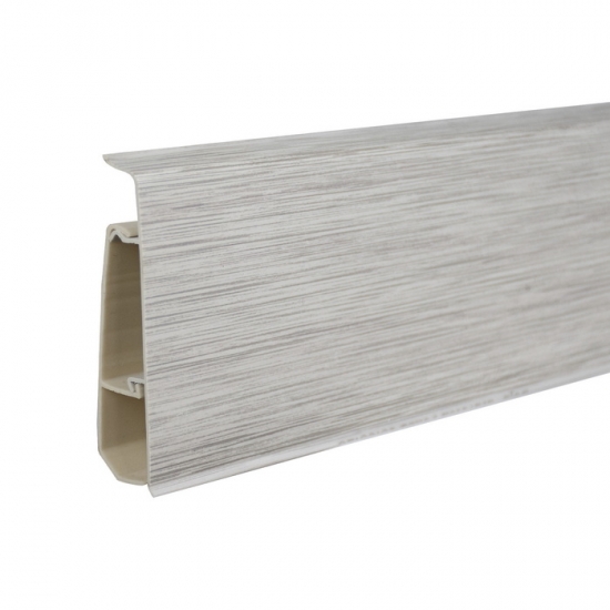 Плинтус напольный крашеный из ПВХ Grace Cardinal 14 Дуб тамми 2,2м