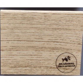 Напольный плинтус деревянный Русский профиль Дуб Блекфорд