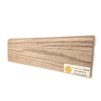 Напольный плинтус МДФ Teckwood Дуб дакота 75