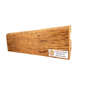 Напольный плинтус МДФ Teckwood Дуб кантри 75