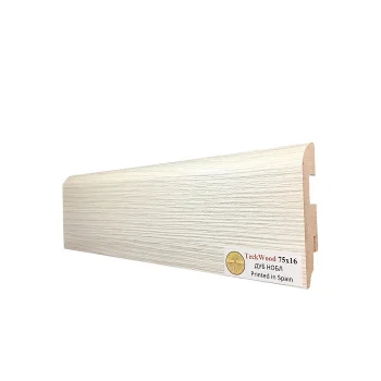 Напольный плинтус МДФ Teckwood Дуб нобл 75