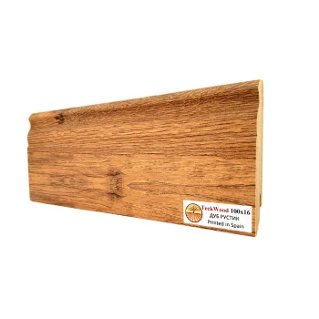 Напольный плинтус МДФ Teckwood Дуб рустик 100
