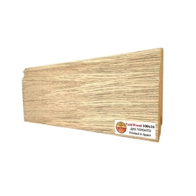 Напольный плинтус МДФ Teckwood Дуб торонто 75
