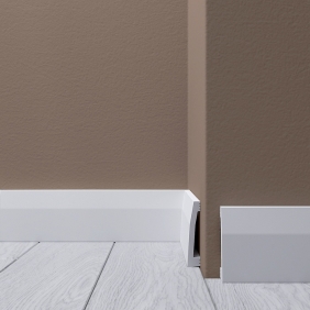 Напольный плинтус из полистирола Де-Багет H10 60/12