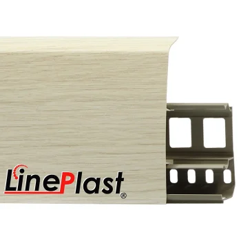 Напольный плинтус ПВХ LinePlast Туя светлая LS013