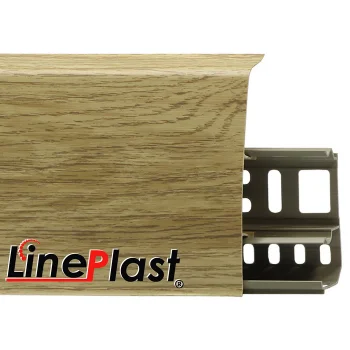 Напольный плинтус ПВХ LinePlast Катальпа LS014