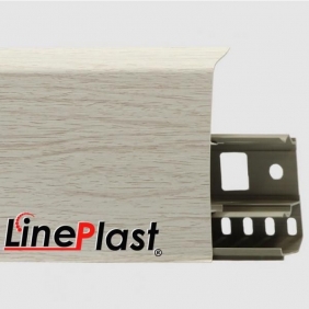 Напольный плинтус ПВХ LinePlast Гуатамбу светлый LS023
