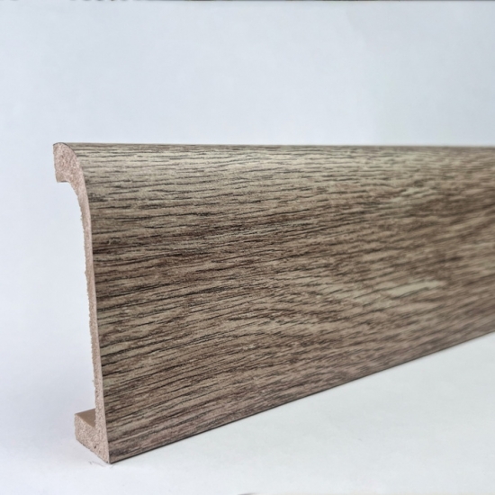 Напольный плинтус Bello deco ПЛ 16 Орех тосканы [дюрополимерный]