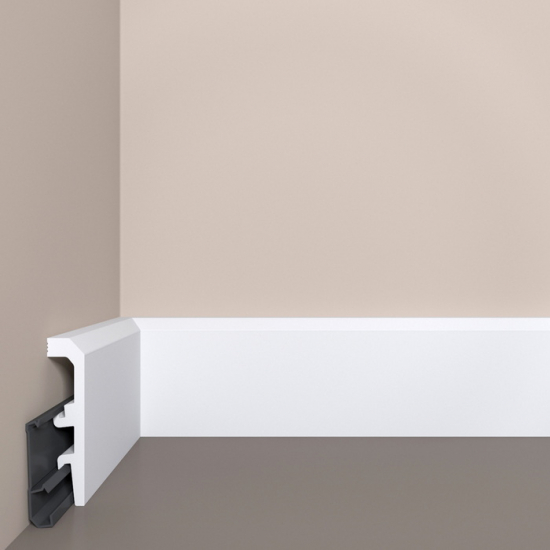 Напольный плинтус из дюрополимера Bello deco П22