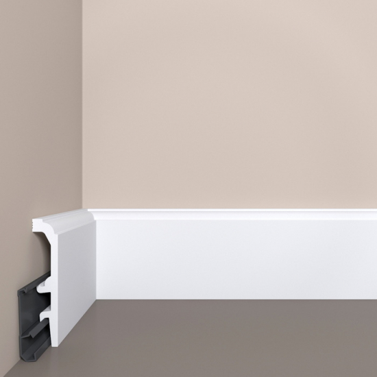 Напольный плинтус из дюрополимера Bello deco П24