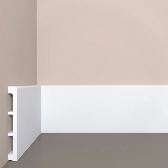 Напольный плинтус из дюрополимера Bello deco П28