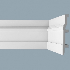 Напольный плинтус дюрополимер Bello deco П8