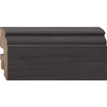 Напольный плинтус МДФ Plintto Эко Grey Veralinga тип-2 
