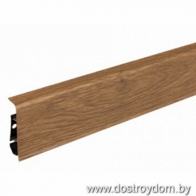 Напольный плинтус ПВХ Arbiton Indo Дуб темный 12