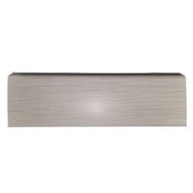 Напольный плинтус со съемной панелью ПВХ Grace Qvant Q01 Дуб альпийский