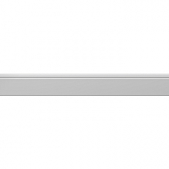 Плинтус напольный из полистирола Comfort Retro 001 Белый 80 мм 2,2 м