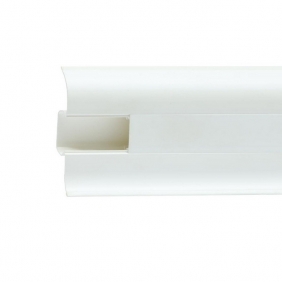Напольный плинтус ПВХ Winart 58 мм Белый матовый 834