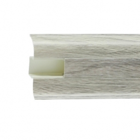 Напольный плинтус ПВХ Winart 58 мм Дуб альба 822