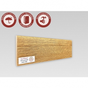 Напольный плинтус МДФ Teckwood Дуб кинг 80 
