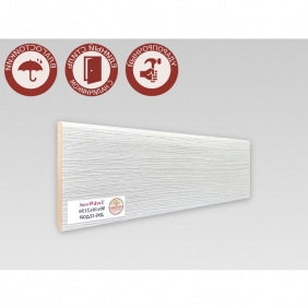 Напольный плинтус МДФ Teckwood Дуб седой 80 