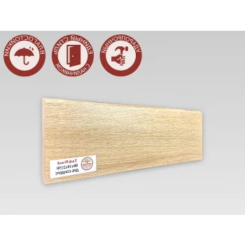 Напольный плинтус МДФ Teckwood Дуб сондерс 80 