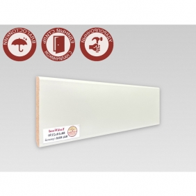 Напольный плинтус МДФ Teckwood Ral 9010 80 